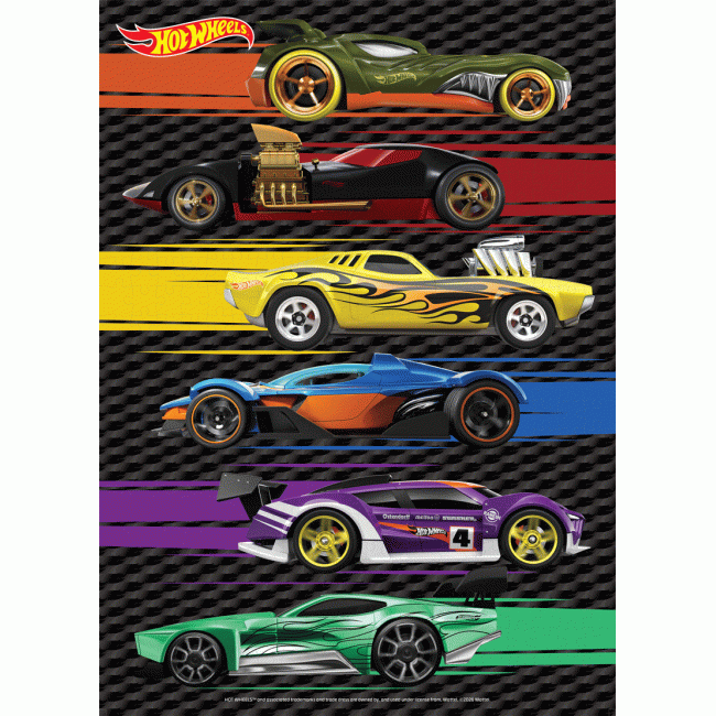 จิ๊กซอว์กล่อง Hot Wheels 500 ชิ้น RACING